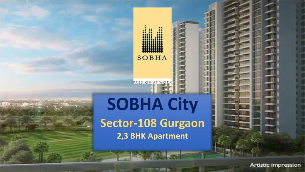 sobha city sector 108 gurgaon 2 3 bhk apartment