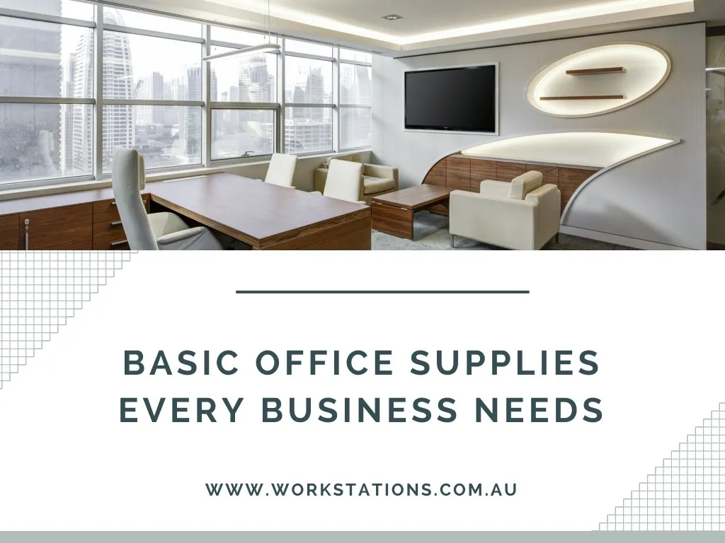 basic office supplies every business needs