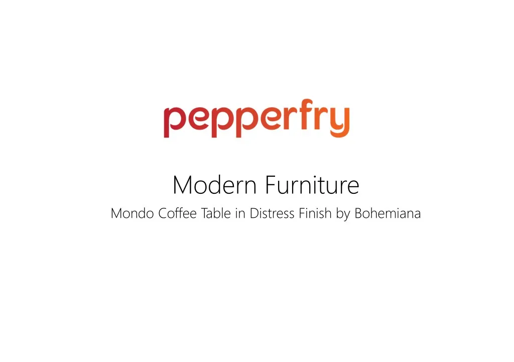 modern furniture mondo coffee table in distress