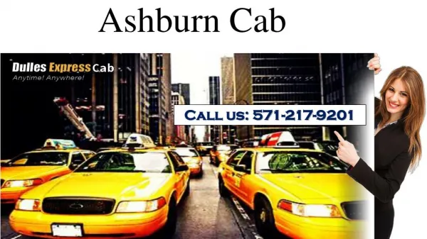 Ashburn cab