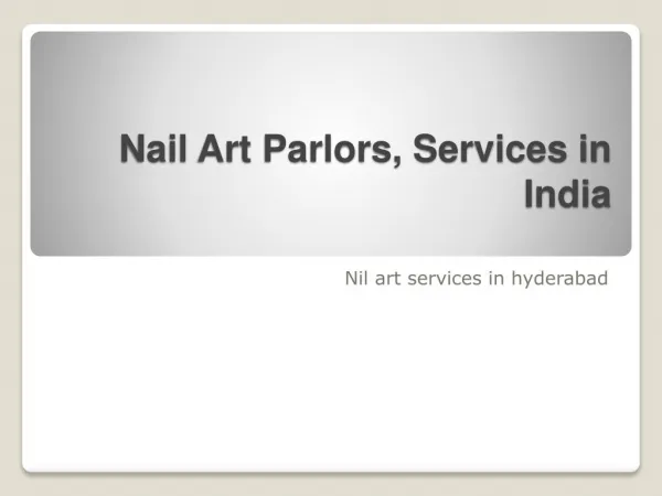 nail art service | nail art service at salon | nail art salons in Hyderabad | gosaluni