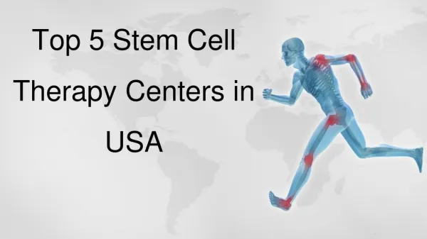 Best Clinics Of Stem Cell Therapy in Dallas