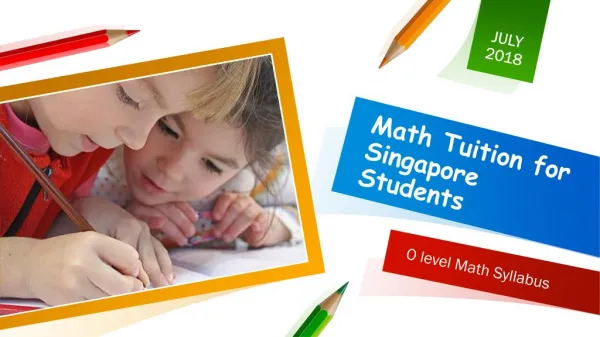 Get the best math tuition in Singapore