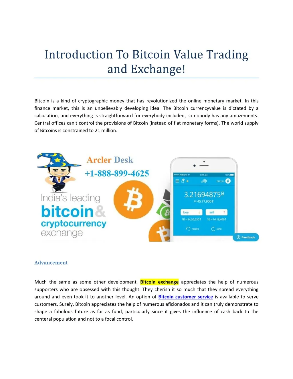 introduction to bitcoin value trading and exchange