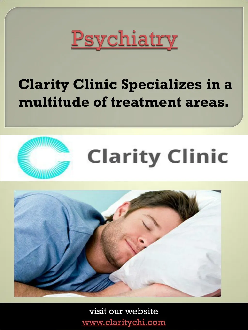 clarity clinic specializes in a multitude