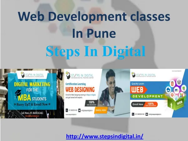 web development course in pune