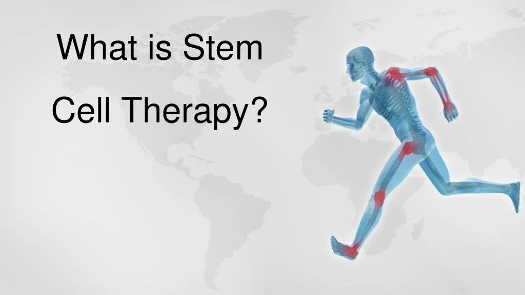 what is stem cell therapy