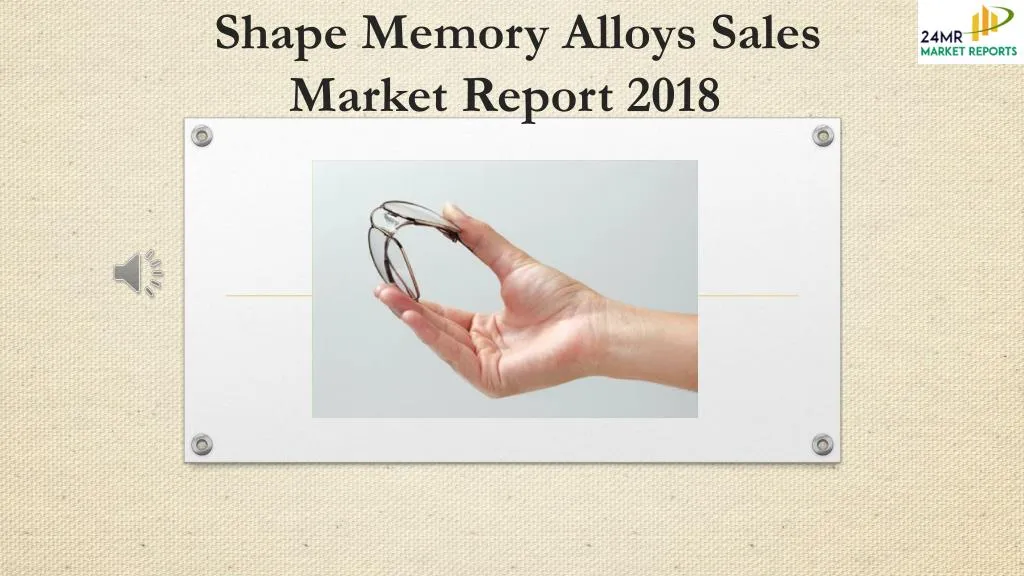 shape memory alloys sales market report 2018