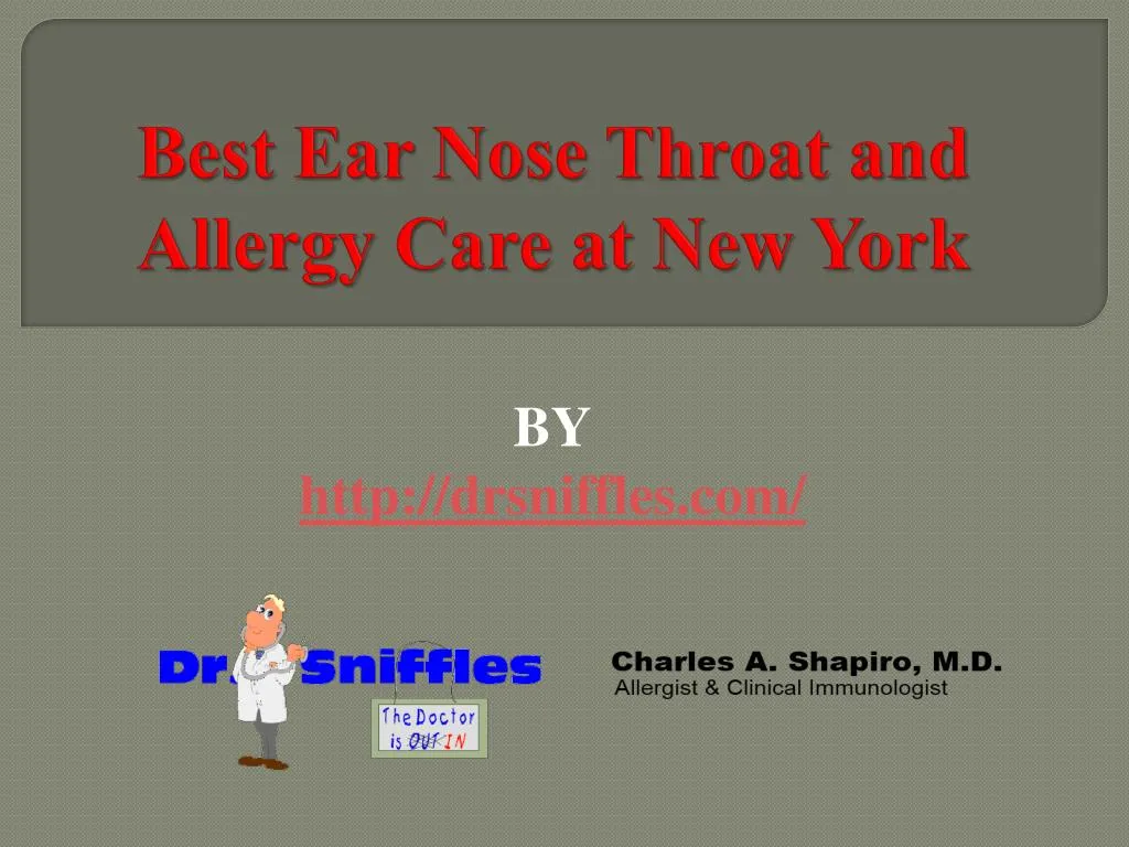 best ear nose throat and allergy care at new york