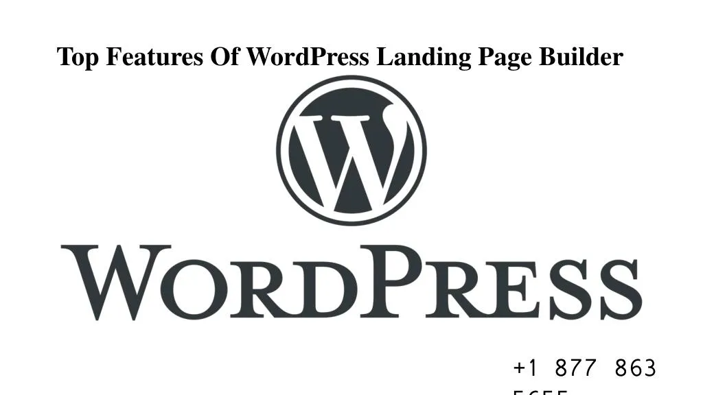 top features of wordpress landing page builder