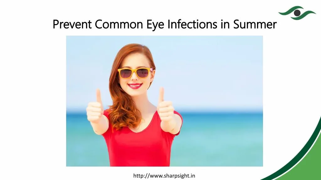 prevent common eye infections in summer