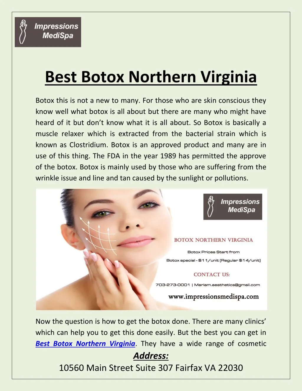 best botox northern virginia