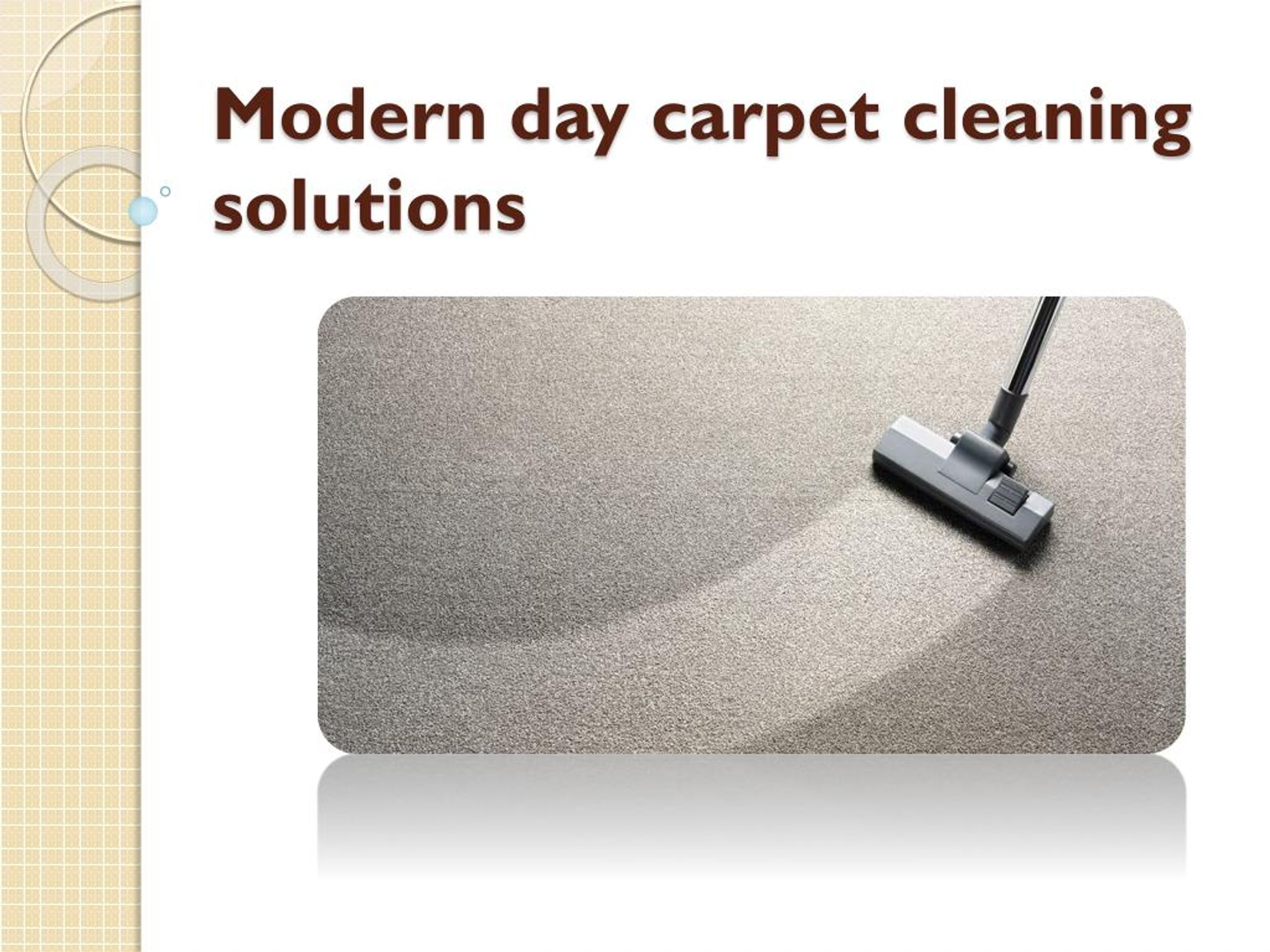 PPT - Modern day carpet cleaning solutions PowerPoint Presentation ...