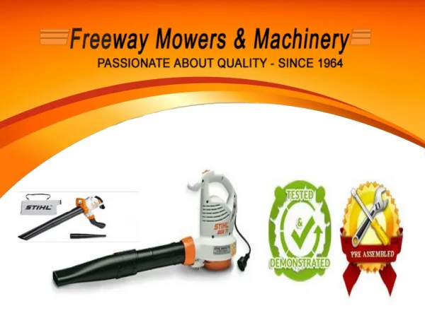 Buy the noise free mowers hoppers crossing now: