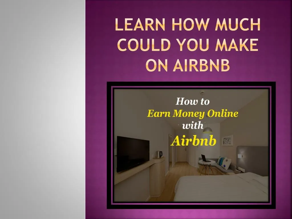 learn how much could you make on airbnb