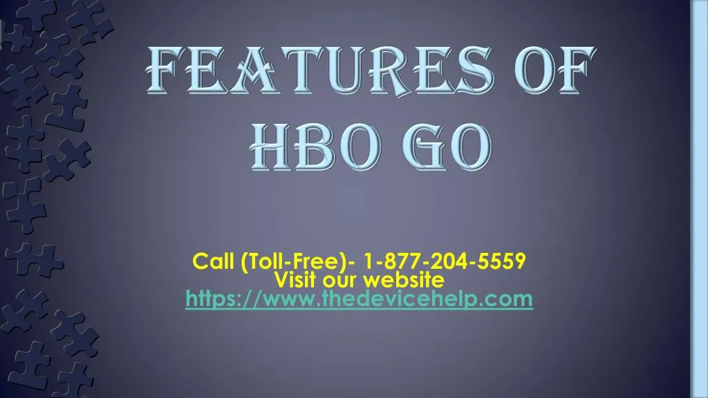 features of hbo go
