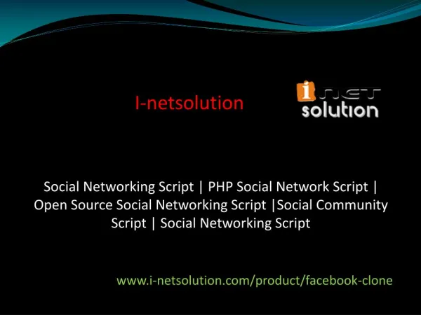 Open Source Social Network PHP | Social Community Script | Social Networking Script