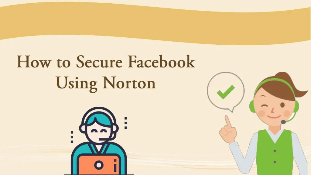 how to secure facebook using norton