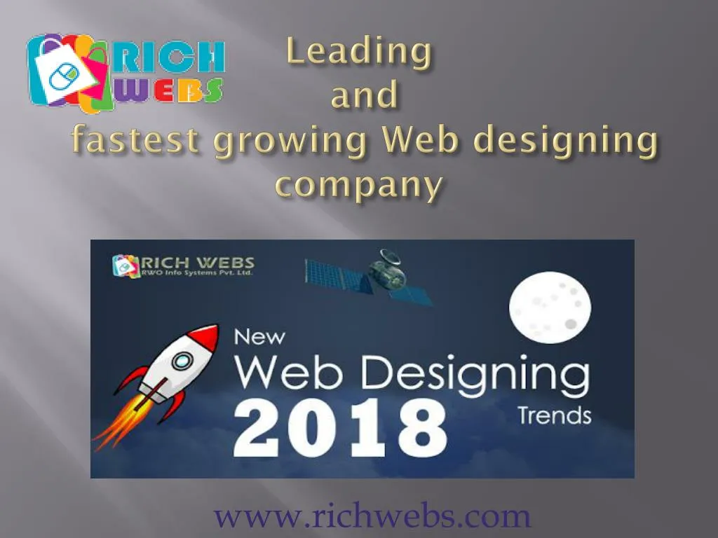 leading and fastest growing web designing company