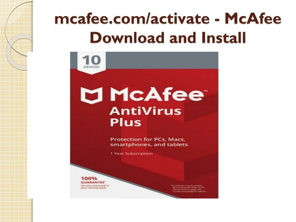 mcafee com activate mcafee download and install