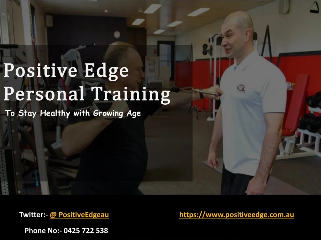 positive edge positive edge personal training