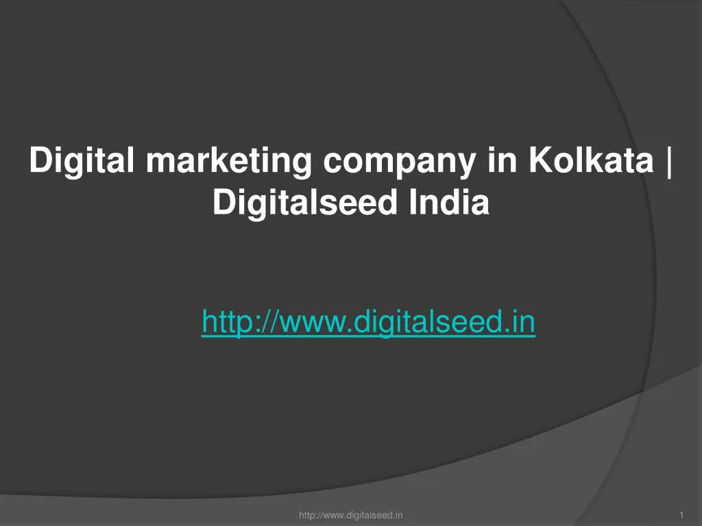 digital marketing company in kolkata digitalseed