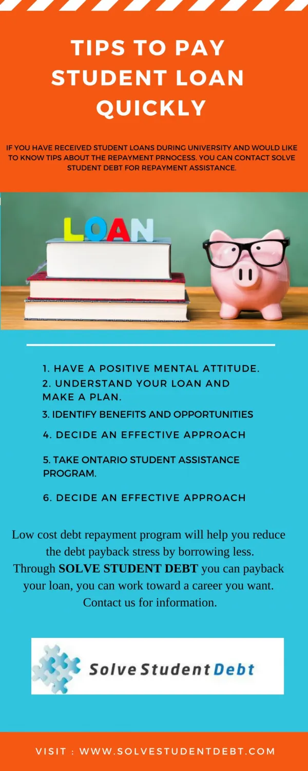 Tips to pay student loan quickly