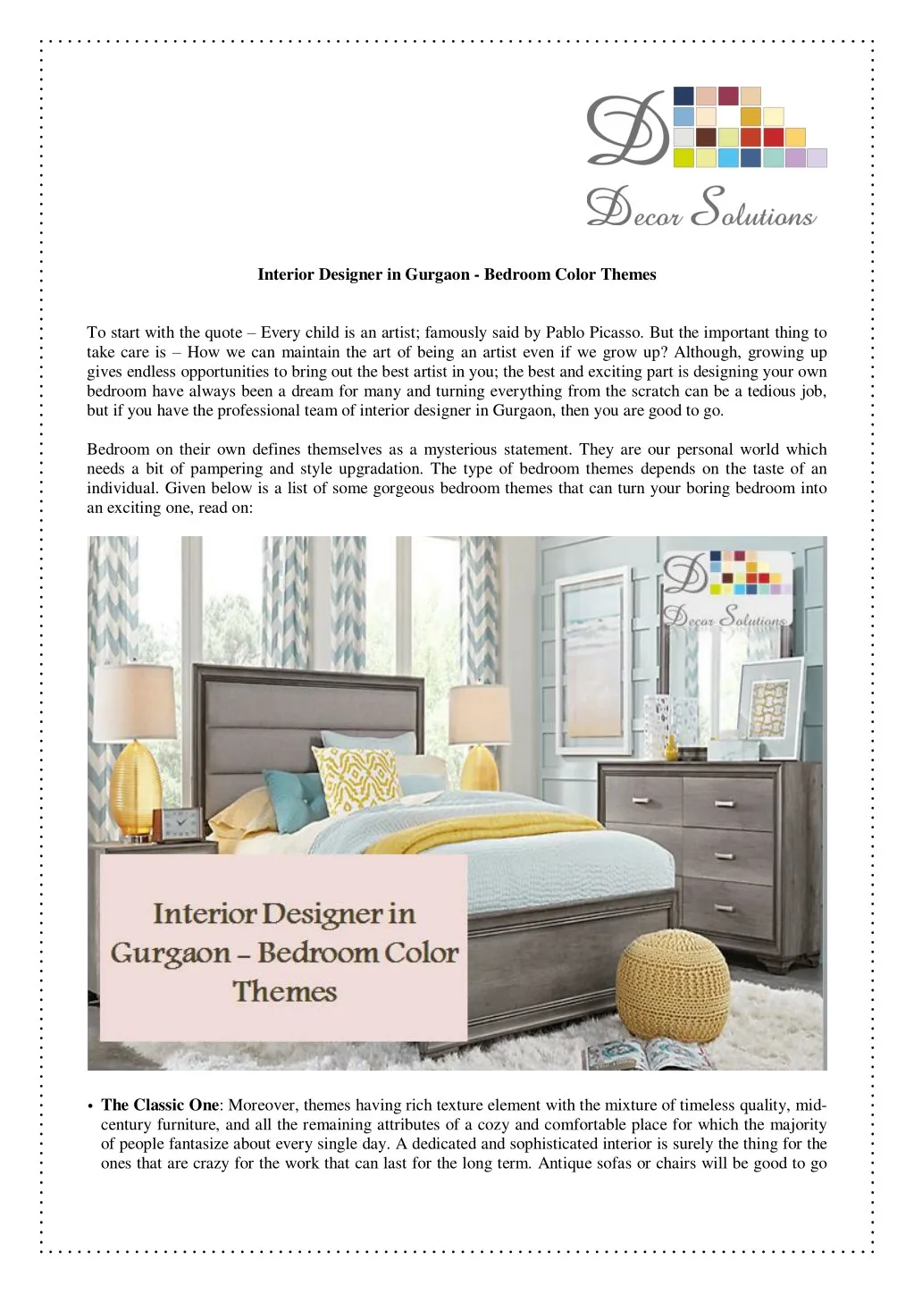 interior designer in gurgaon bedroom color themes