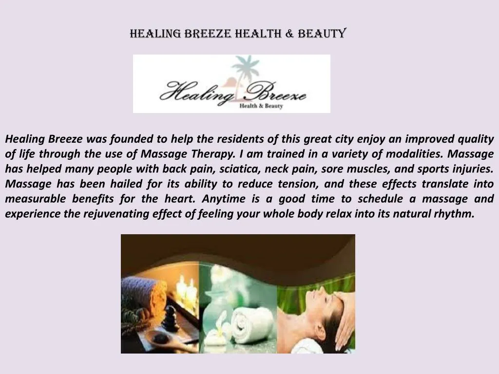 healing breeze health beauty