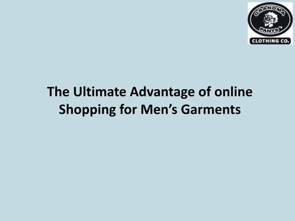 the ultimate advantage of online shopping