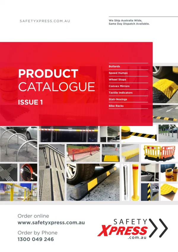 Product Catalogue - Bollards, Stair Nosing, Safety Barriers, Tactile Indicators