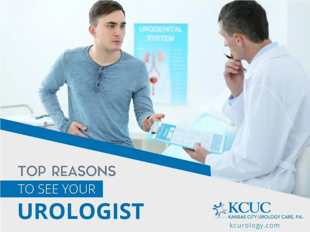 top reasons to see your urologist