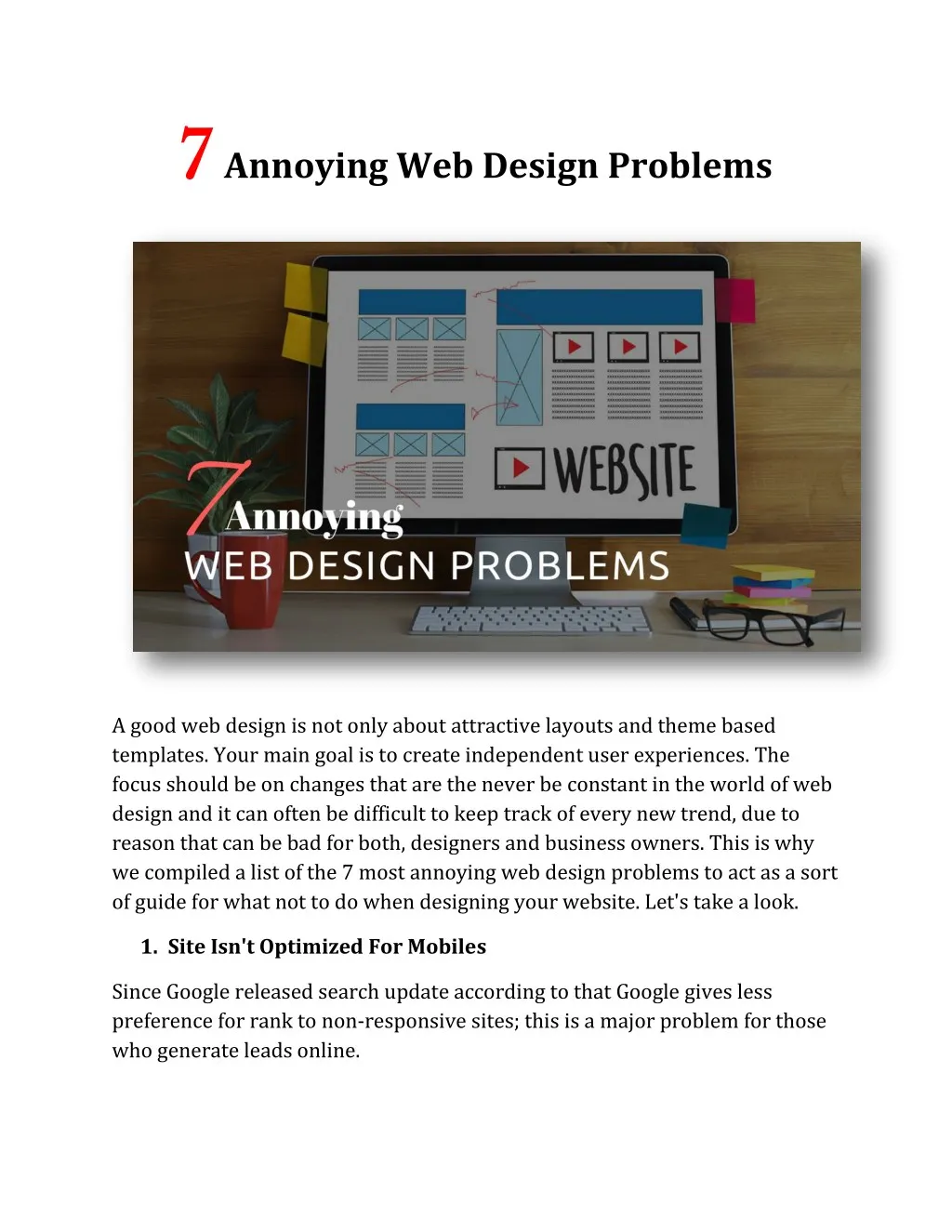 7 7 annoying web design problems