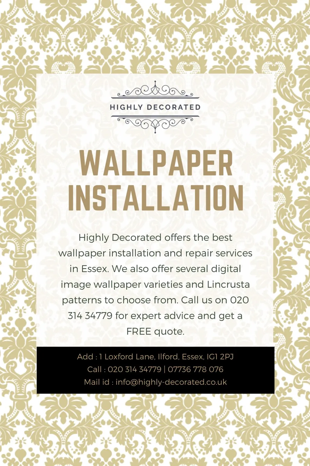 wallpaper installation