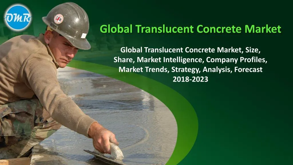 global translucent concrete market
