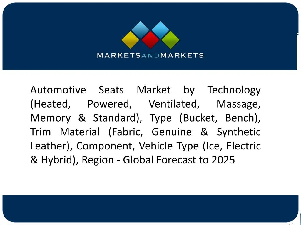 automotive seats market by technology heated