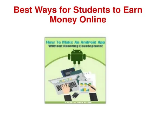 Earn Money With Mobile Apps