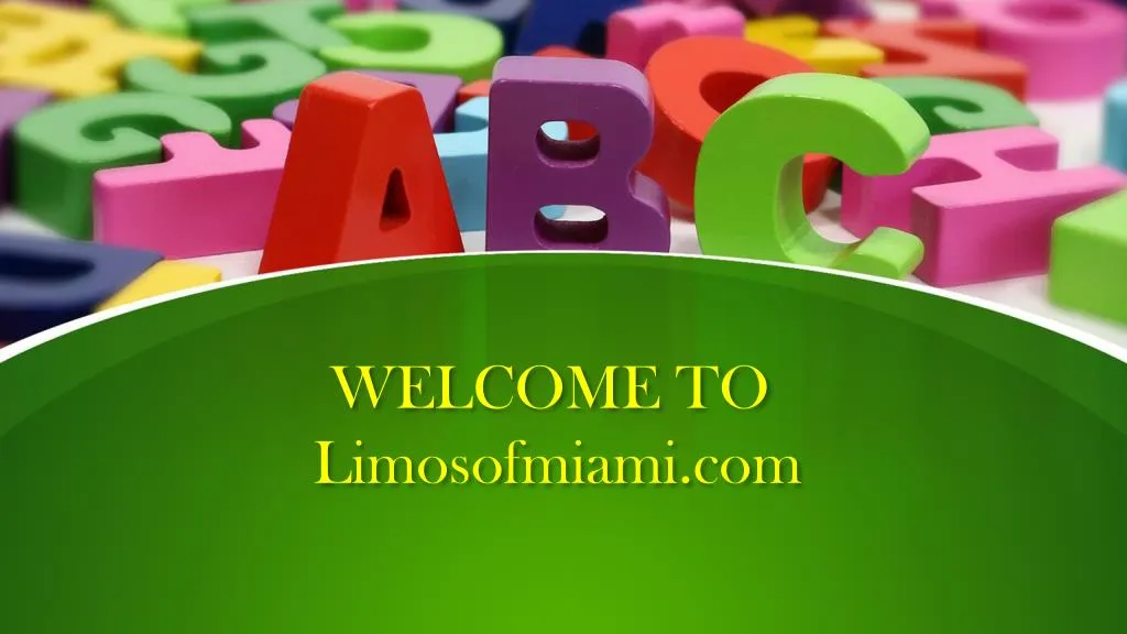 welcome to limosofmiami com