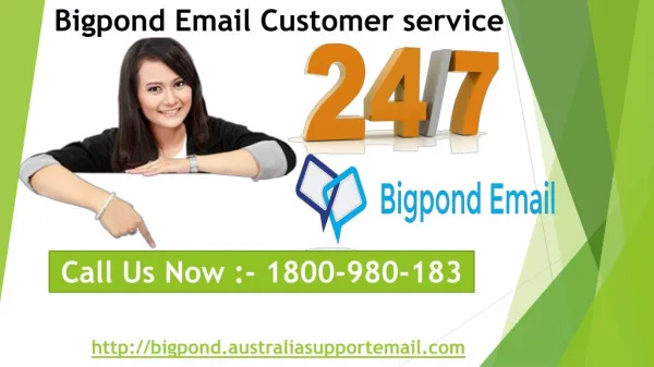 Bigpond Email Customer service 1-800-980-183| Solve Login Issue