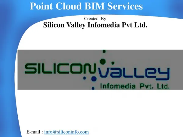 Point Cloud BIM Services - Silicon Info