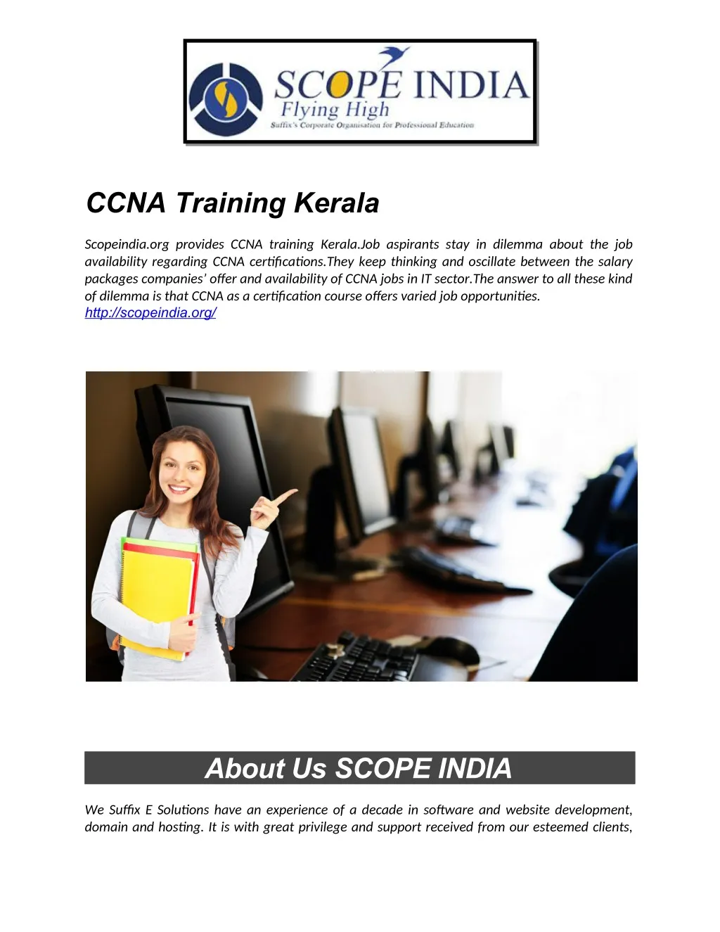 ccna training kerala