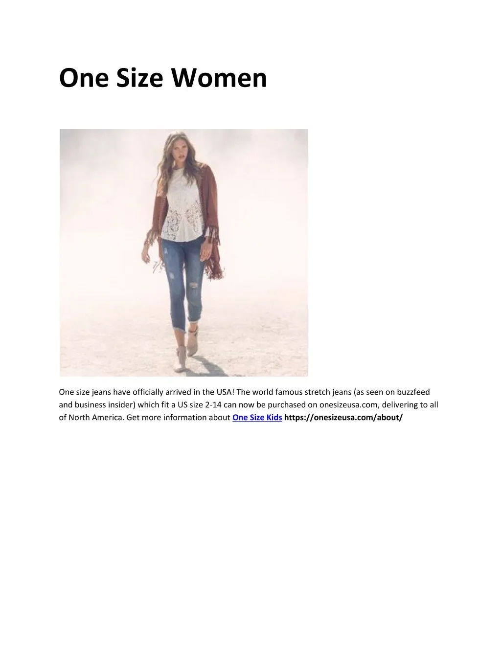 one size women