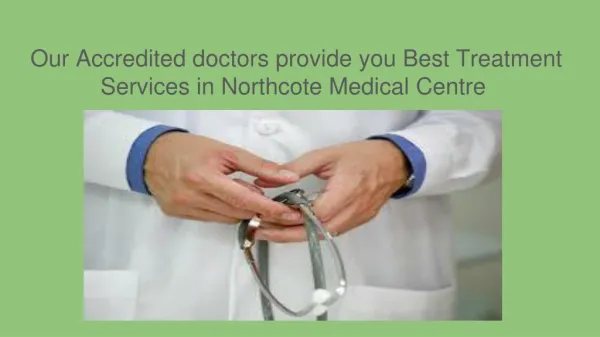 Consult With High Quality Doctors In Fitzroy