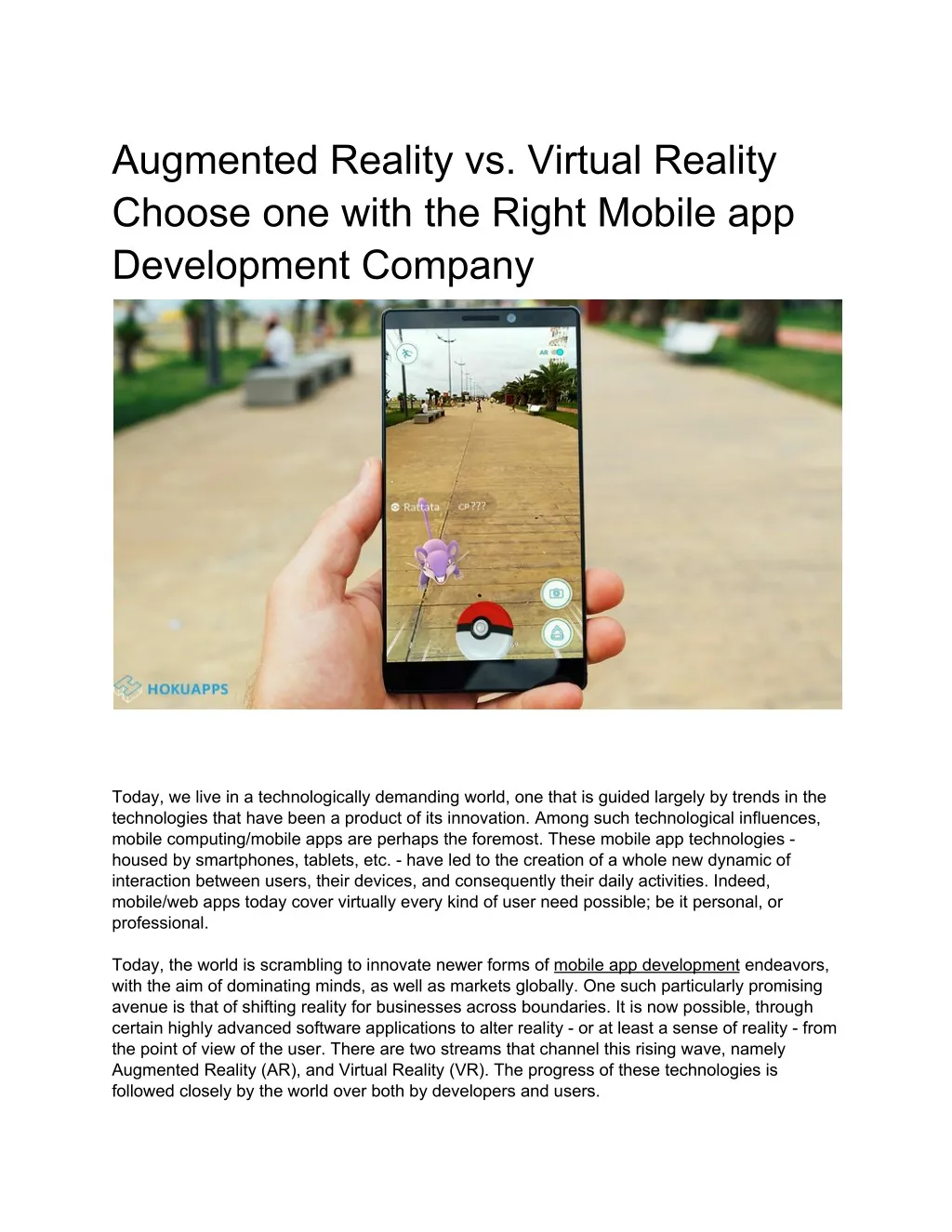 augmented reality vs virtual reality choose