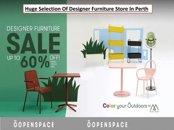 Huge Selection Of Designer Furniture Store In Perth