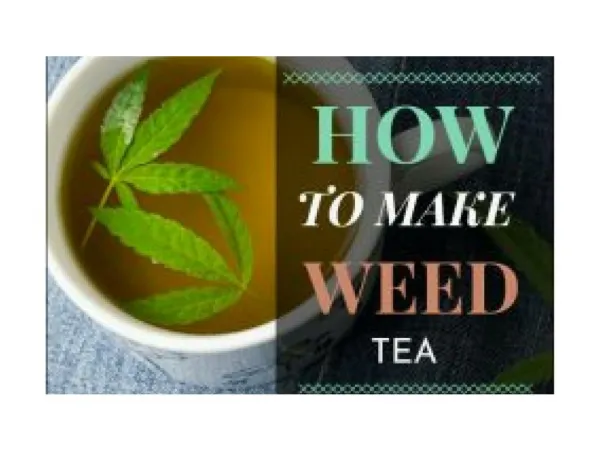 Marijuana Drink Recipes