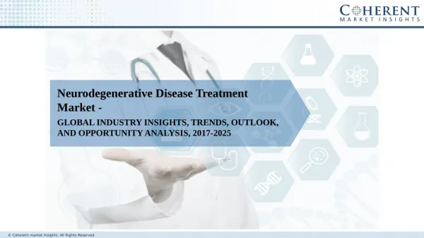 Neurodegenerative Disease Treatment Market - Size, Growth, Trends and Analysis, 2018-2026
