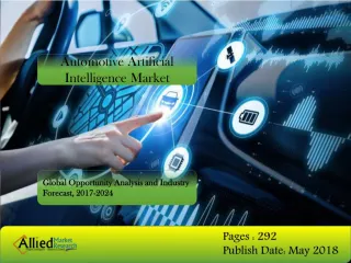 Automotive Artificial Intelligence Market Insights PPT