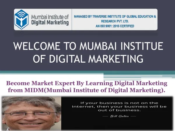 Best Digital Marketing Course in Mumbai