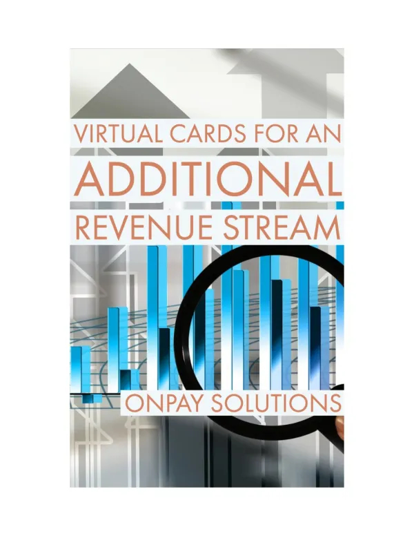 Virtual Cards for an Additional Revenue Stream
